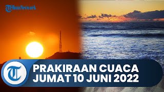 Prakiraan Cuaca Jabodetabek Jumat 10 Juni 2022, Peringatan Dini Bogor Hujan Petir