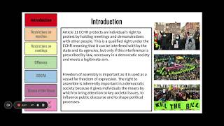 Public Order Offences - WJEC A-Level Law