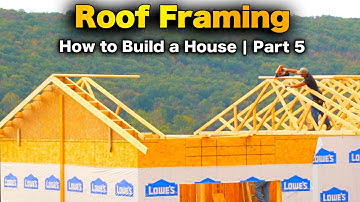 How to Build a House | Part 5 – Roof Framing & Truss Installation!