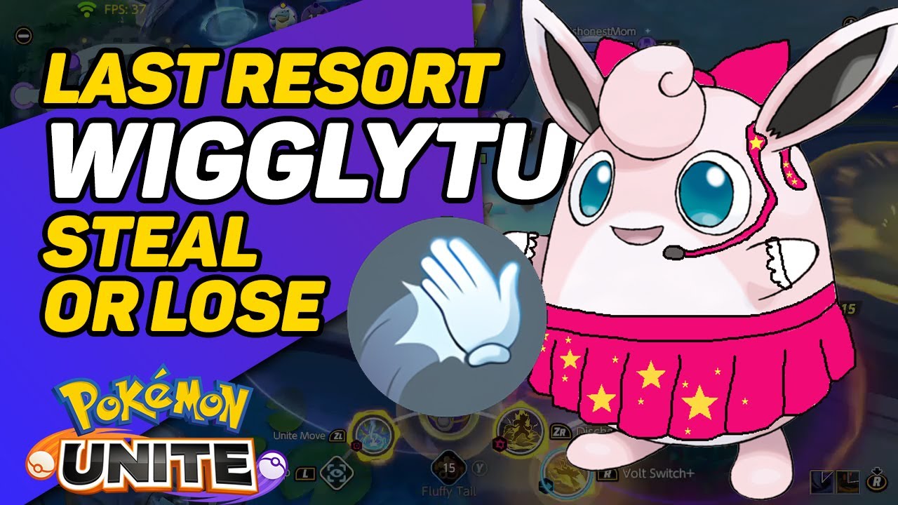 Support Main Wigglytuff | Epic Zapdos Steal | Pokemon Unite