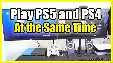 How to Play PS5 & PS4 Games at Same Time (PSN Account Tutorial)