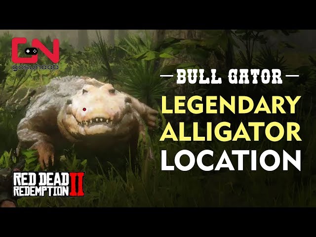 Crocodile Legendary Rdr2