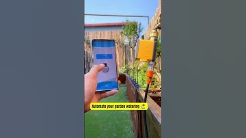 Automate your garden watering #outdoors #gardening #automation