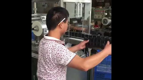 Automatic perfume box over wrapping machine