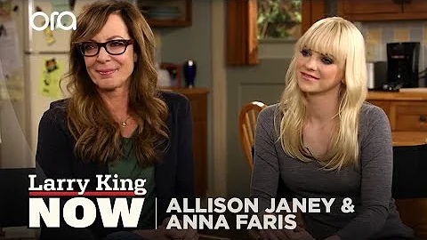Allison Janney and Anna Faris on "Larry King Now" ...