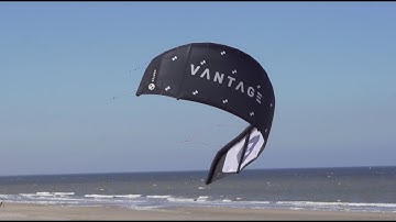 Kitesurf kite development - In-flight data