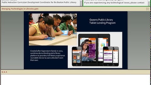 Emerging Technologies and Libraries