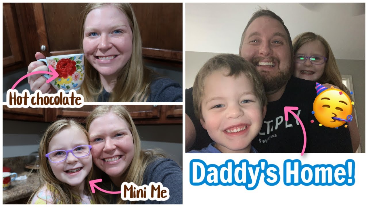 Rainy Day at Home | Daddy's Back | Daily Vlog