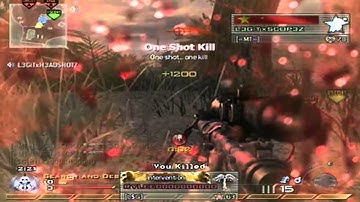 "Quick Scope Spawn Collateral" MW2 [HD]