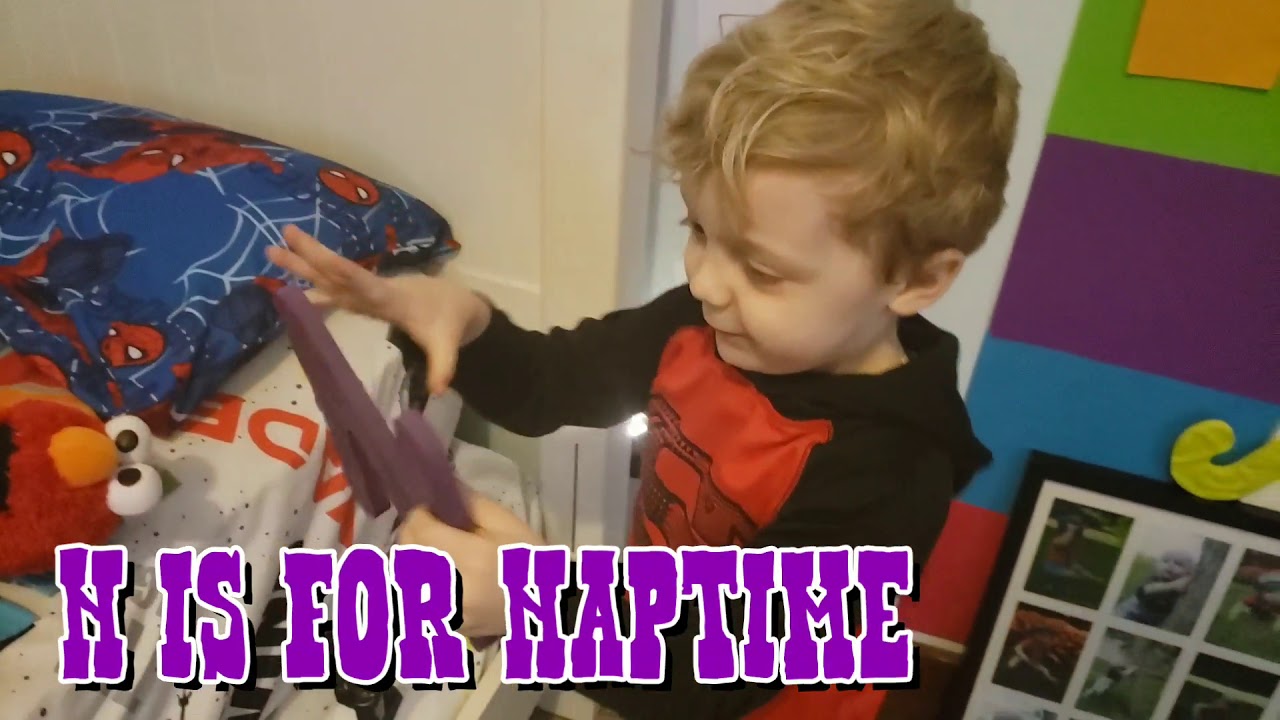 N is for NAPTIME. Let's Learn the ABCs with the rest of my Playmat Alphabet Letters!