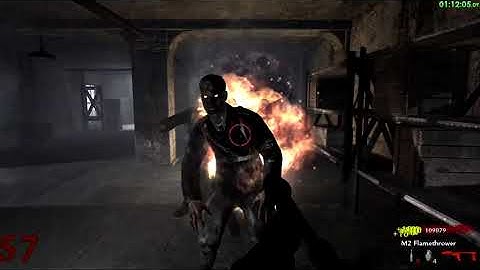 World at War Nacht Der Untoten 70 and 100 Speedrun | 1:34:44 and 2:26:26