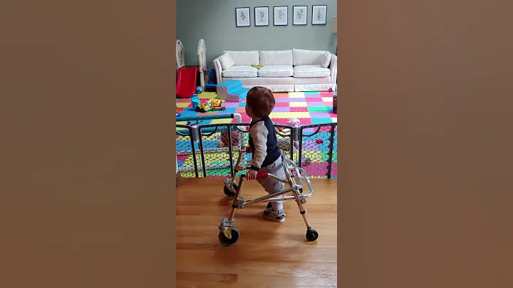 Charlie Walking With Braces (side, back, incl tran...