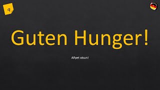 Sıfırdan Almanca A1 Almanca Birine Bir Şey Dilemek Jemanden Etwas Wünschen
