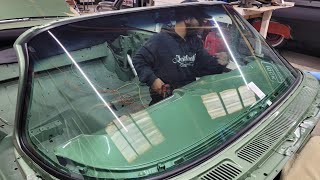 HOW TO INSTALL A WINDSHEILD IN A CLASSIC CAR!! / DIY / GLASS INSTALL / AUTOCITY CLASSICS / IMPALA