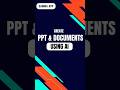 Create PPT Using AI #gamma #ai #chatgpt #ppt #technology #tech #tricks #internethacks #review #hacks