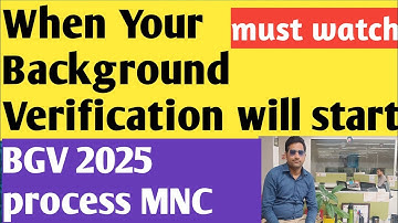 When Does Background Verification Really Start After a Job Offer? Background Verification by Shubham