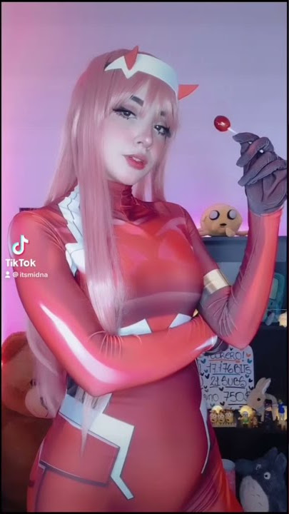 MIDNA ZERO TWO COSPLAY #youtubeshorts