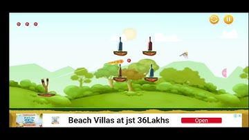 How 2 clear - Bottle shooting game - Forest world - Level 12