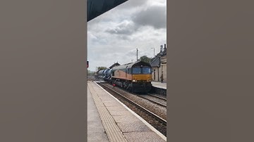 66847 / 66849 | 3S13 | Worksop #train #trainspotting #class66 #rhtt