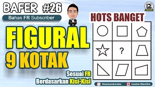 FIGURAL 9 KOTAK - Soal ini Asli Keluar !!! FR SKD CPNS 2024