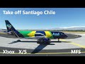 Take off Santiago Chile Azul A320neo