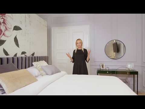 Video: Spavaća Soba U Sivo-ljubičastim Tonovima: Dizajn Interijera