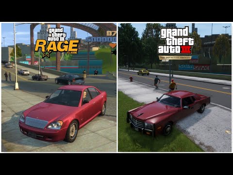 GTA 3 RAGE Mod VS GTA 3 Definitive Edition