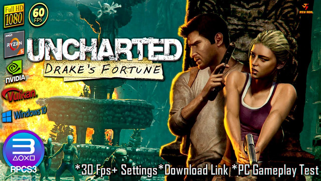Uncharted: Drake's Fortune on PC, WORTH IT?! - RPCS3 PS3 Emulator 