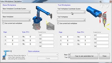 PowerMILL Robot: Workplane Calculator