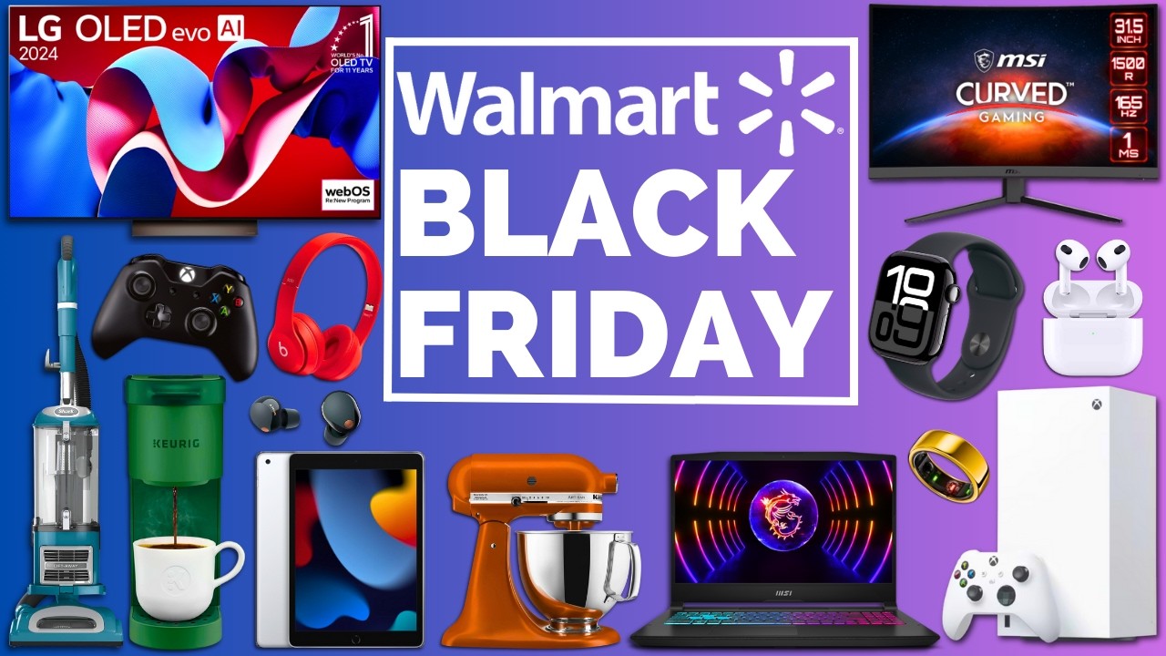 Walmart Black Friday Deals 2024 - Top 30 Walmart #BlackFridayDeals ...