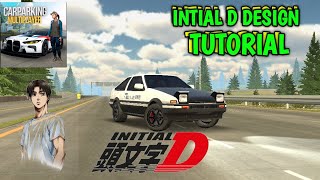 Car Parking Multiplayer || Takumi Fujiwara's AE86 || Design Tutorial || Khubaib Gamer screenshot 5