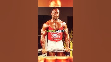 Lee Haney laat zien hoe hij barbell curls deed 💥💪 #shorts