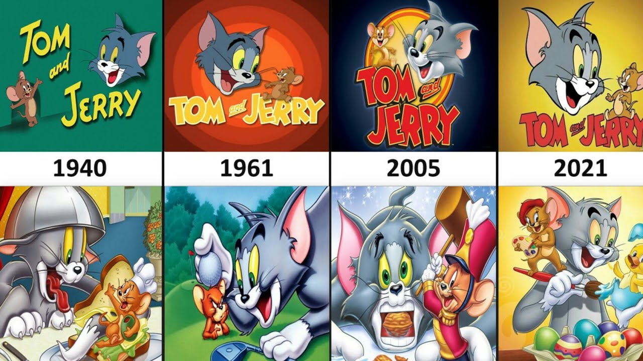 Tom And Jerry Evolution (1940_2021) YouTube