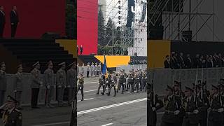 Ukrainian military personnel at the parade marking Moldova's Independence Day #shorts