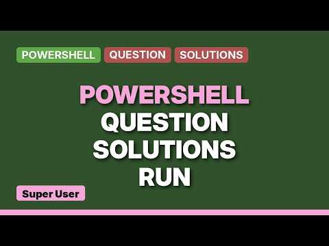 Powershell Run process output in a separate window for each line (2 Solutions!!)