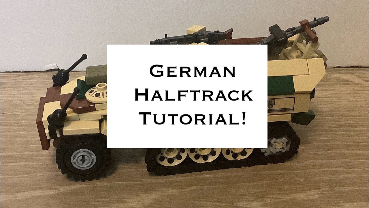 German Halftrack Tutorial - YouTube