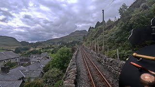 Ffestiniog Railway (Wales)  Driver's Eye View  Blaenau Ffestiniog to Porthmadog