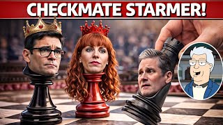 The King Plays Queens Gambit To Rook The Knight!