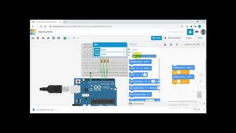 Praktik program perulangan do while, while, for dengan arduino tinkercad