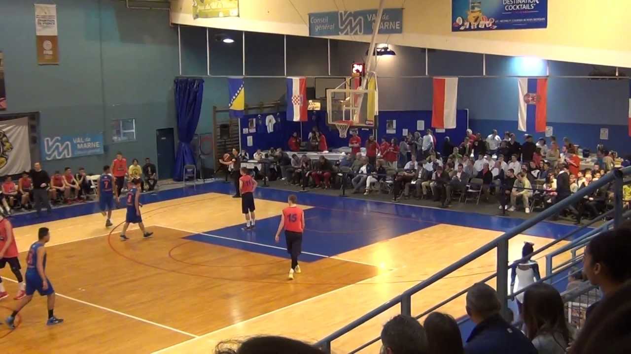 2015 Basket Charenton St Charles part09 France Zagreb YouTube