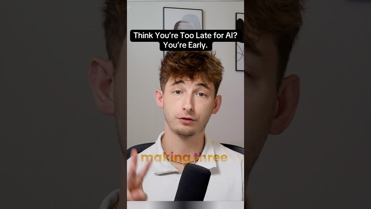 Think You’re Too Late for AI? You’re Early.