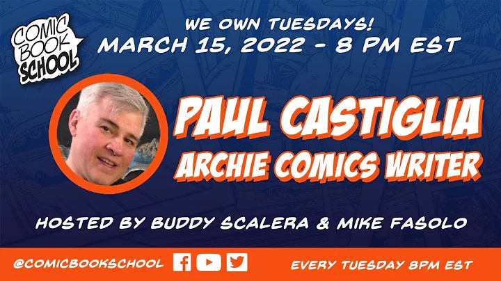 CBS|Live - Paul Castiglia - Archie Comics Writer -...