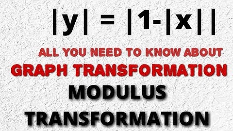 MODULUS TRANSFORMATION | TRANSFORMATION OF GRAPH | FUNCTION | CALCULUS | IITJEE | AP