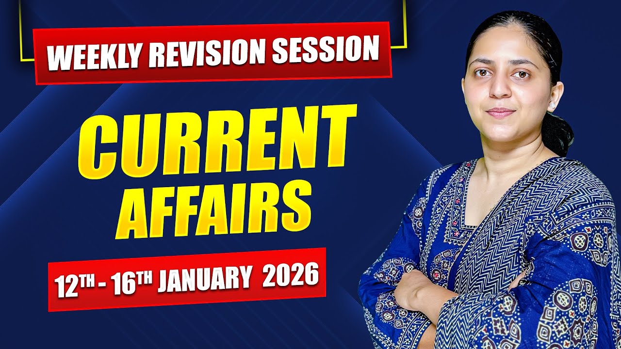 Weekly Revision Session | 12th - 16th January 2026