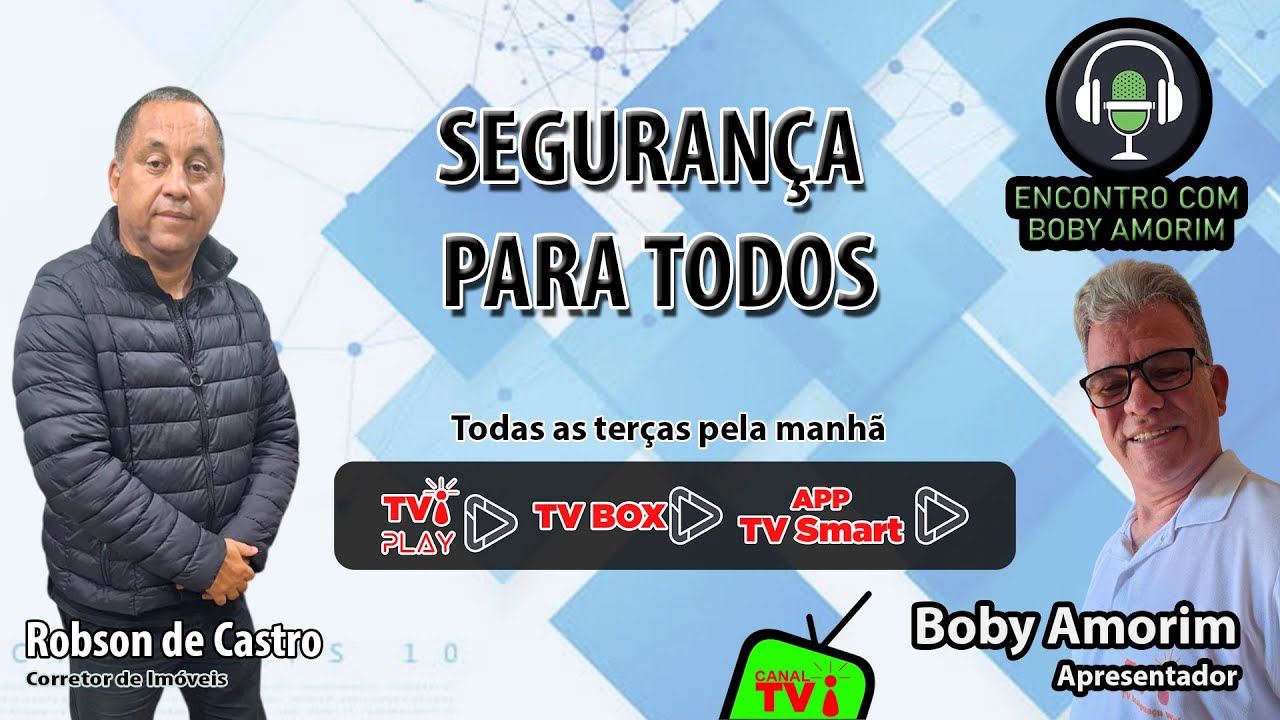 CANAL TVI - Encontro com Boby Amorim ‐ Convidado Robson de Castro