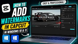 How to Add a Transparent Logo in CapCut | Add Logo Watermark!