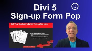 Pop-Up Sign-Up Form in Divi 5 — No CSS, No Plugins