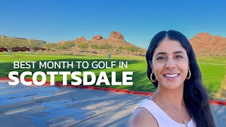 Best Month to Golf in Scottsdale Arizona - Golfing on a Budget Phoenix