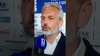 Messages de Sébastien Desabre après le premier but des Léopards.