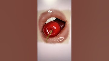 How I draw lips #timelapse #digitaldrawing #juicylips #procreate #easylipstickdrawing #viral